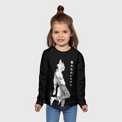 Лонгслив детский Выдающиеся звери Легоси, цвет: 3D-принт — фото 2