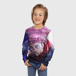 Лонгслив детский JUJUTSU KAISEN SUKUNA, цвет: 3D-принт — фото 2