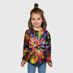 Лонгслив детский Звездный путь, цвет: 3D-принт — фото 2