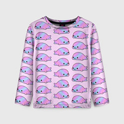 Детский лонгслив Нерпы