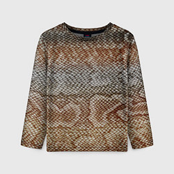Детский лонгслив Snake skin