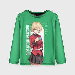 Лонгслив детский Darjeeling, цвет: 3D-принт
