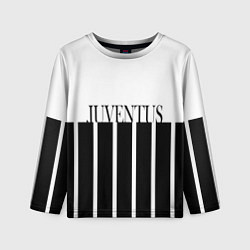 Детский лонгслив Juventus Tee Black and White 202122