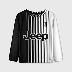 Лонгслив детский ЮВЕНТУС JUVENTUS, цвет: 3D-принт