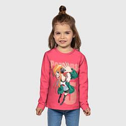 Лонгслив детский Футаба, цвет: 3D-принт — фото 2