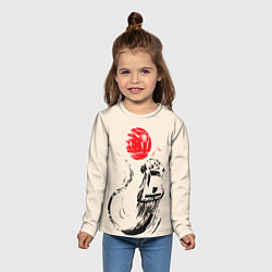 Лонгслив детский Flying car, цвет: 3D-принт — фото 2