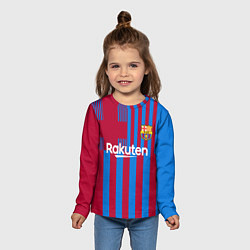 Лонгслив детский Гризманн Барселона 20212022, цвет: 3D-принт — фото 2