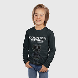 Лонгслив детский CS GO COUNTER TERRORIS Z, цвет: 3D-принт — фото 2