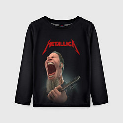 Детский лонгслив James Alan Hetfield METALLICA Z