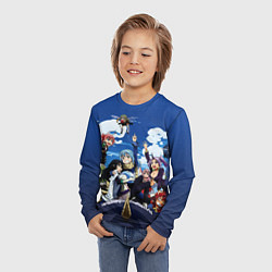 Лонгслив детский Мое перерождение в слизь, цвет: 3D-принт — фото 2