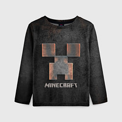 Детский лонгслив MINECRAFT TEXTURE IRON