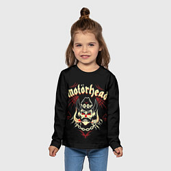 Лонгслив детский Angry Lemmy, цвет: 3D-принт — фото 2