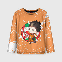 Детский лонгслив Nishinoya Yuo Haikyu Волейбол Z