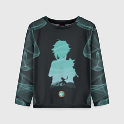 Лонгслив детский XIAO СЯО ГЕНШИН, цвет: 3D-принт