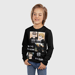 Лонгслив детский Братья мия мию волейбол, цвет: 3D-принт — фото 2