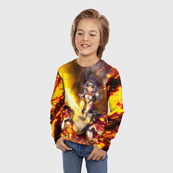 Лонгслив детский Ноэлль Noelle Z, цвет: 3D-принт — фото 2