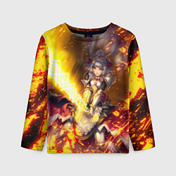 Лонгслив детский Ноэлль Noelle Z, цвет: 3D-принт