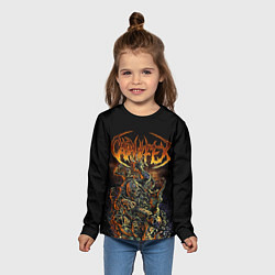 Лонгслив детский Carnifex, цвет: 3D-принт — фото 2
