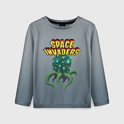 Лонгслив детский Space Invaders Old game Z, цвет: 3D-принт
