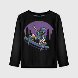 Детский лонгслив Скейтер