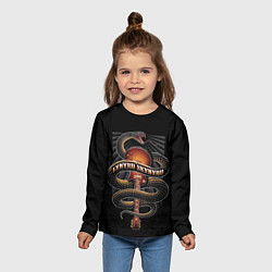 Лонгслив детский LYNYRD SKYNYRD SNAKE, цвет: 3D-принт — фото 2