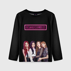 Лонгслив детский BLACKPINK NEON, цвет: 3D-принт