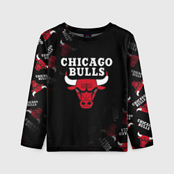 Лонгслив детский ЧИКАГО БУЛЛС БЫКИ CHICAGO BULLS, цвет: 3D-принт