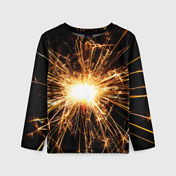 Детский лонгслив Фейерверк души