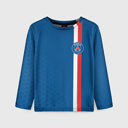 Лонгслив детский PSG SPORT STRIPES UNIFORM, цвет: 3D-принт