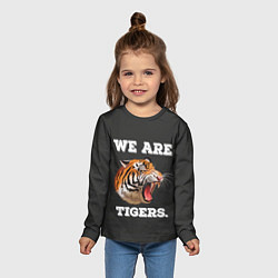 Лонгслив детский Тигр We are tigers, цвет: 3D-принт — фото 2