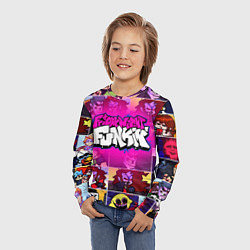Лонгслив детский FRIDAY NIGHT FUNKIN ФРИДЕЙ НАЙТ ФАНКИН, цвет: 3D-принт — фото 2
