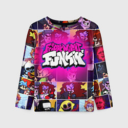 Лонгслив детский FRIDAY NIGHT FUNKIN ФРИДЕЙ НАЙТ ФАНКИН, цвет: 3D-принт