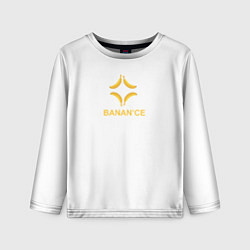 Детский лонгслив Crypto banana