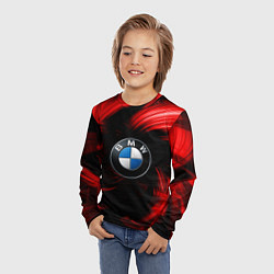 Лонгслив детский BMW RED BEAST, цвет: 3D-принт — фото 2