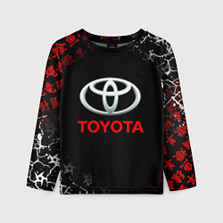 Детский лонгслив TOYOTA JAPAN RED STYLE ТОЙОТА ЯПОНИЯ