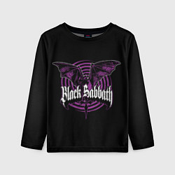 Лонгслив детский Black Sabbat Bat, цвет: 3D-принт