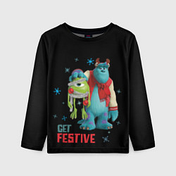 Детский лонгслив Get festive