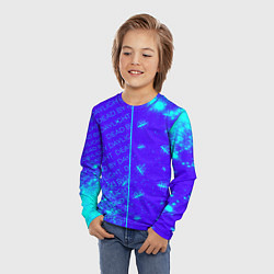 Лонгслив детский DEAD BY DAYLIGHT Краски Паттерны, цвет: 3D-принт — фото 2