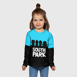 Лонгслив детский Южный парк персонажи South Park, цвет: 3D-принт — фото 2