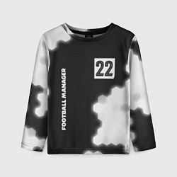 Детский лонгслив FOOTBALL MANAGER Графика