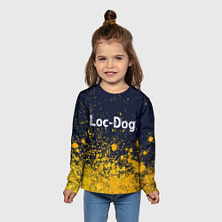 Лонгслив детский Loc-Dog Арт, цвет: 3D-принт — фото 2