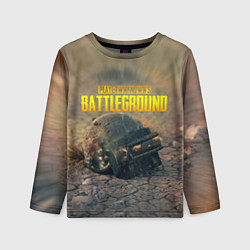Лонгслив детский PUBG HEAD 3 lvl, цвет: 3D-принт