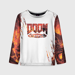 Лонгслив детский Doom Eternal,, цвет: 3D-принт