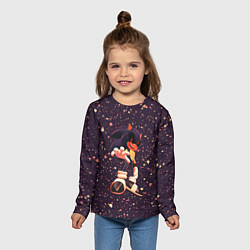Лонгслив детский SONIC EXE Брызги, цвет: 3D-принт — фото 2