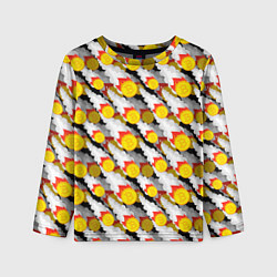 Лонгслив детский Падение Биткоина, цвет: 3D-принт