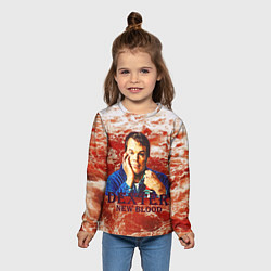 Лонгслив детский Новая кровь - Декстер, цвет: 3D-принт — фото 2