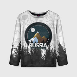 Детский лонгслив Russian Тайга