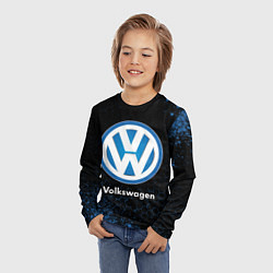 Лонгслив детский Volkswagen - Объемный, цвет: 3D-принт — фото 2