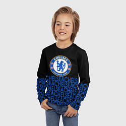 Лонгслив детский Chelsea челси паттерн, цвет: 3D-принт — фото 2