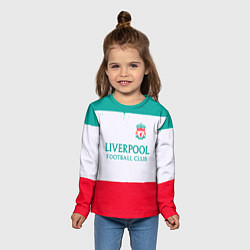 Лонгслив детский Liverpool sport, цвет: 3D-принт — фото 2
